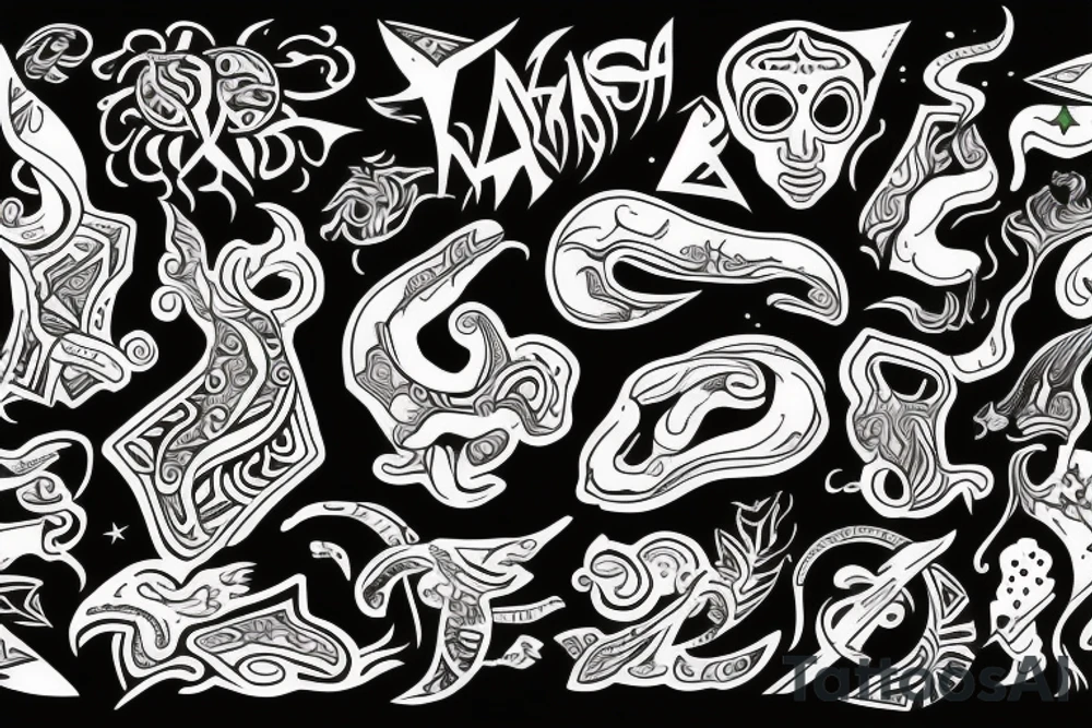 Ayahuasca experience tattoo idea