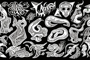 Ayahuasca experience tattoo idea