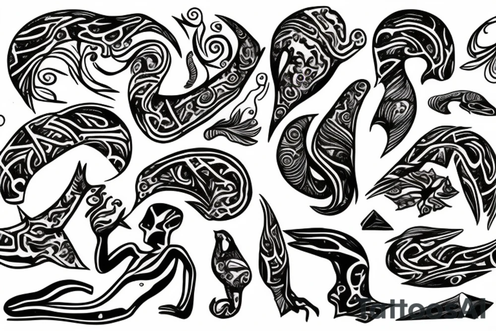 Ayahuasca experience tattoo idea
