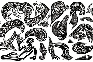 Ayahuasca experience tattoo idea