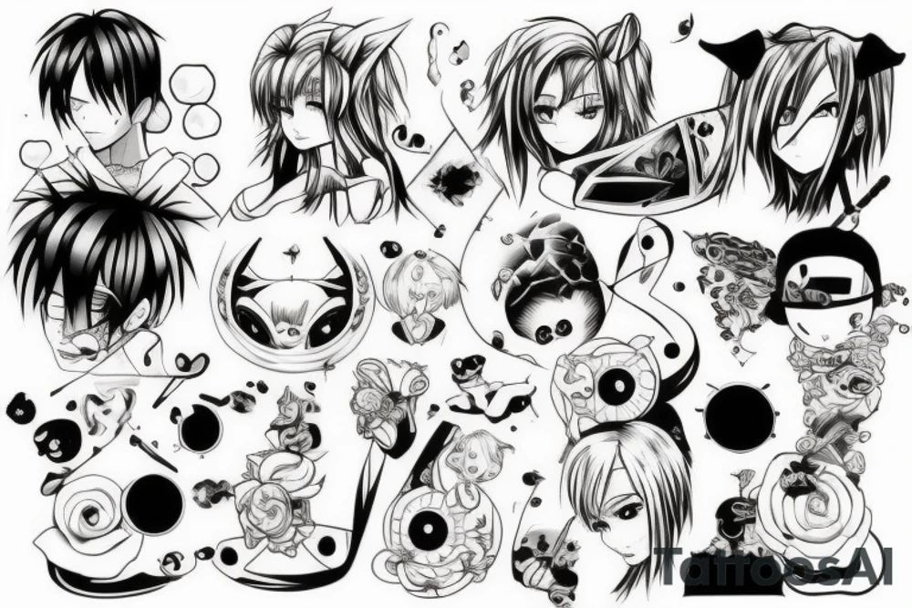 Anime tattoo idea