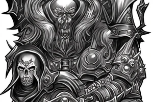 Warcraft lich king tattoo idea