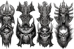 Warcraft lich king tattoo idea