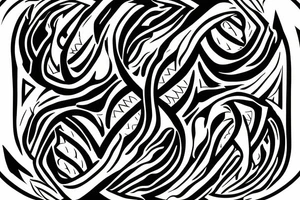 anchor within yin yang depicting the duality of nature but strengthened by the anchor of life. tattoo idea
