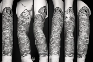 Lonely city tattoo idea