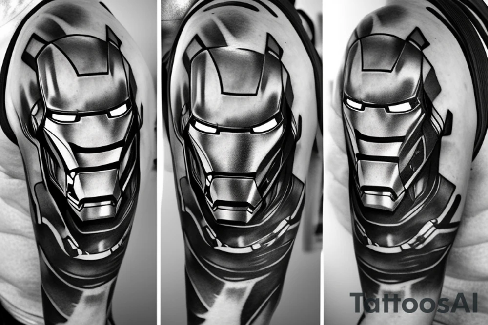 iron man tattoo idea