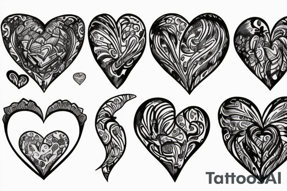 Heart tattoo idea