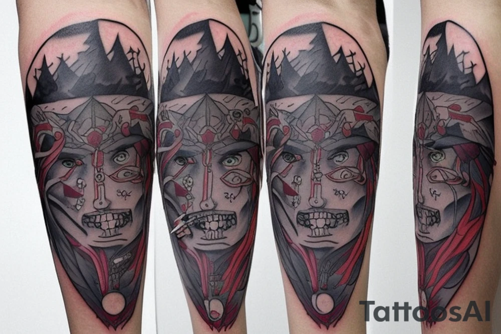 Princess mononoke tattoo idea