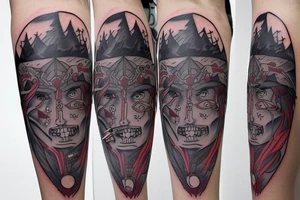 Princess mononoke tattoo idea