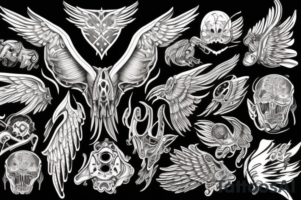 WIngs of liberty tattoo idea