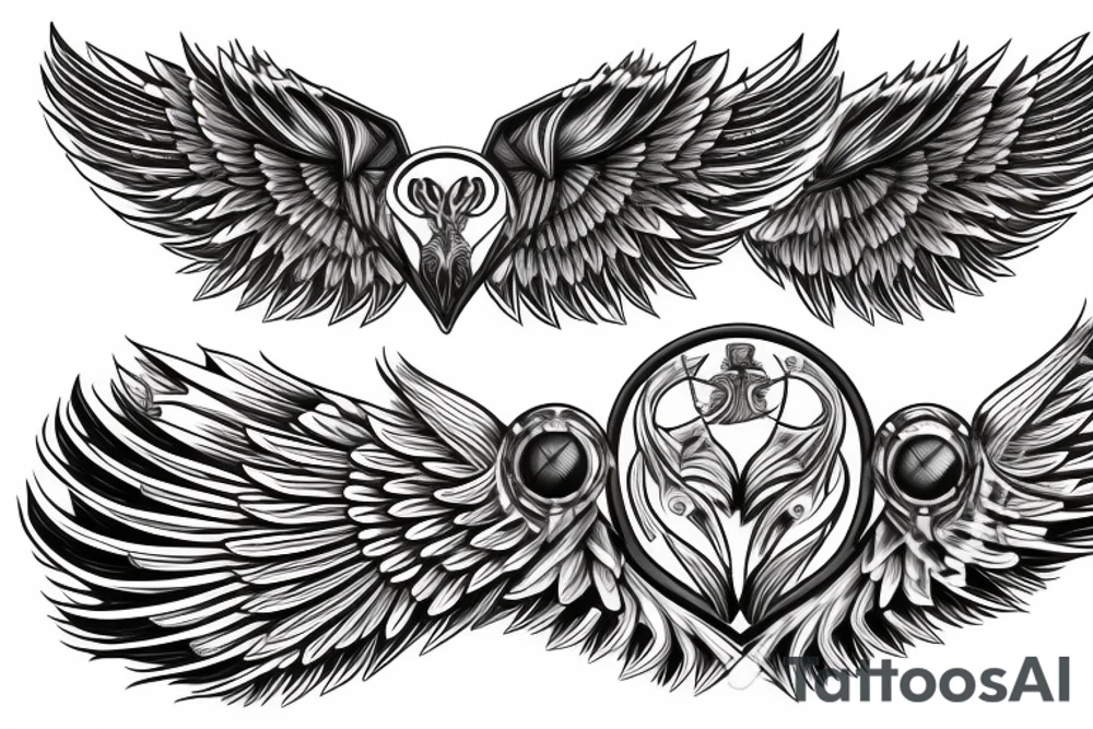 WIngs of liberty tattoo idea