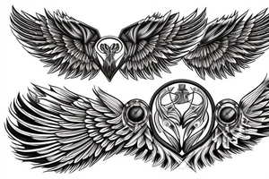 WIngs of liberty tattoo idea