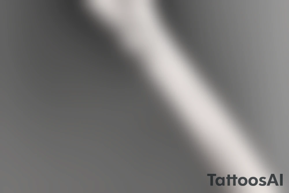 "Please envision a minimalist design for a wrist tattoo that marries the potent symbolism of an eagle and a manta ray. Imagine an understated line that channels the commanding strength and boundless freedom of an eagle in flight. Next, weave in an elegantly rippling motif that encapsulates the sublime fluidity and poised elegance of a manta ray cruising the ocean depths. These symbols should coalesce in a supremely exquisite and visually resplendent manner, delivering an artful piece of extraordinary elegance and profound beauty." tattoo idea