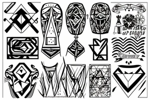 dicotamy of man tattoo idea