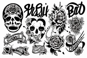 Brand new band tattoo idea
