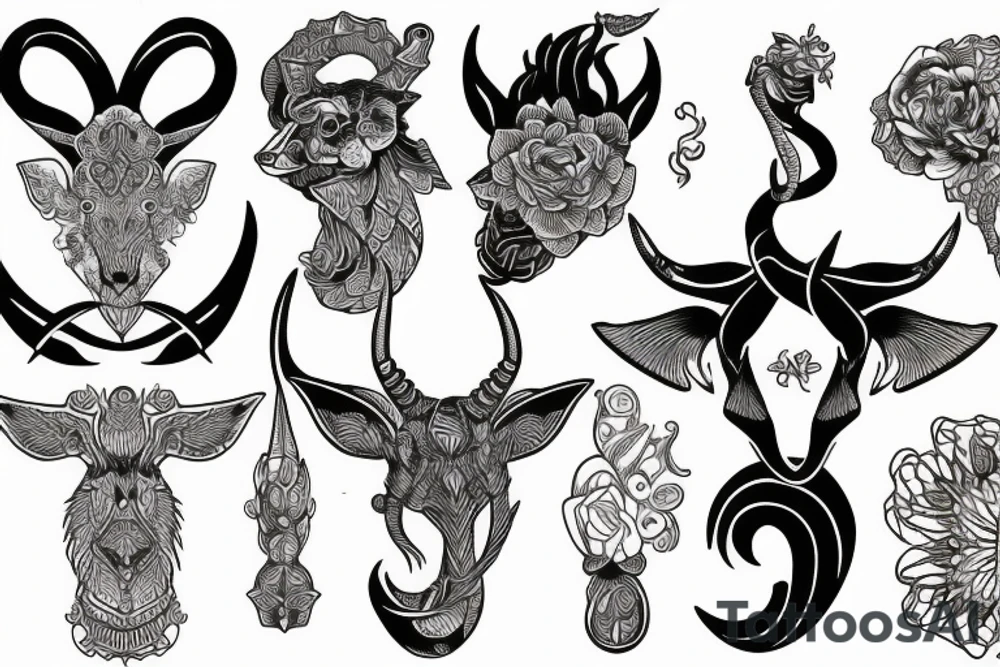 the Capricorn tattoo idea