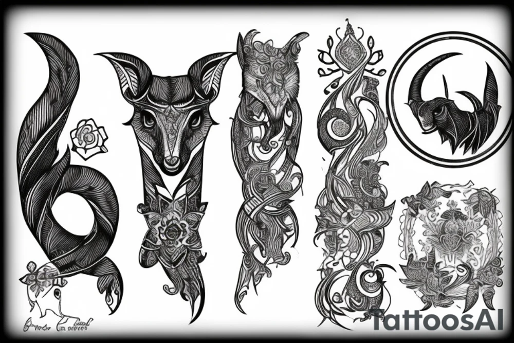 the Capricorn tattoo idea