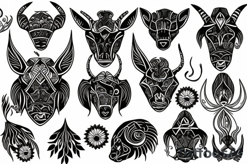 the Capricorn tattoo idea