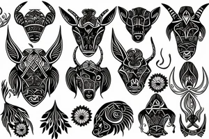 the Capricorn tattoo idea