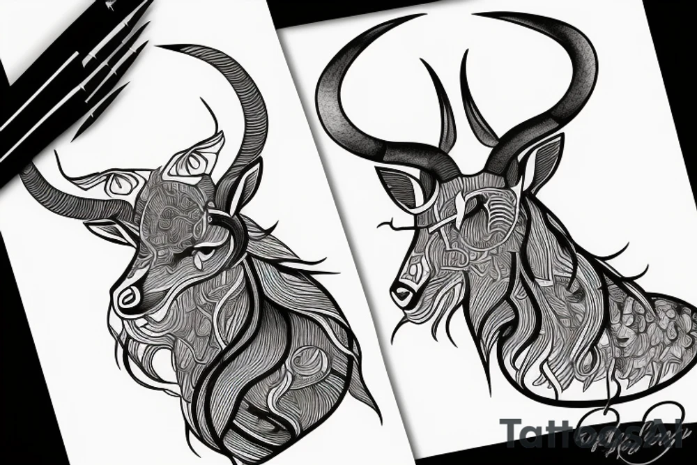 the Capricorn tattoo idea