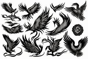 the Phoenix tattoo idea