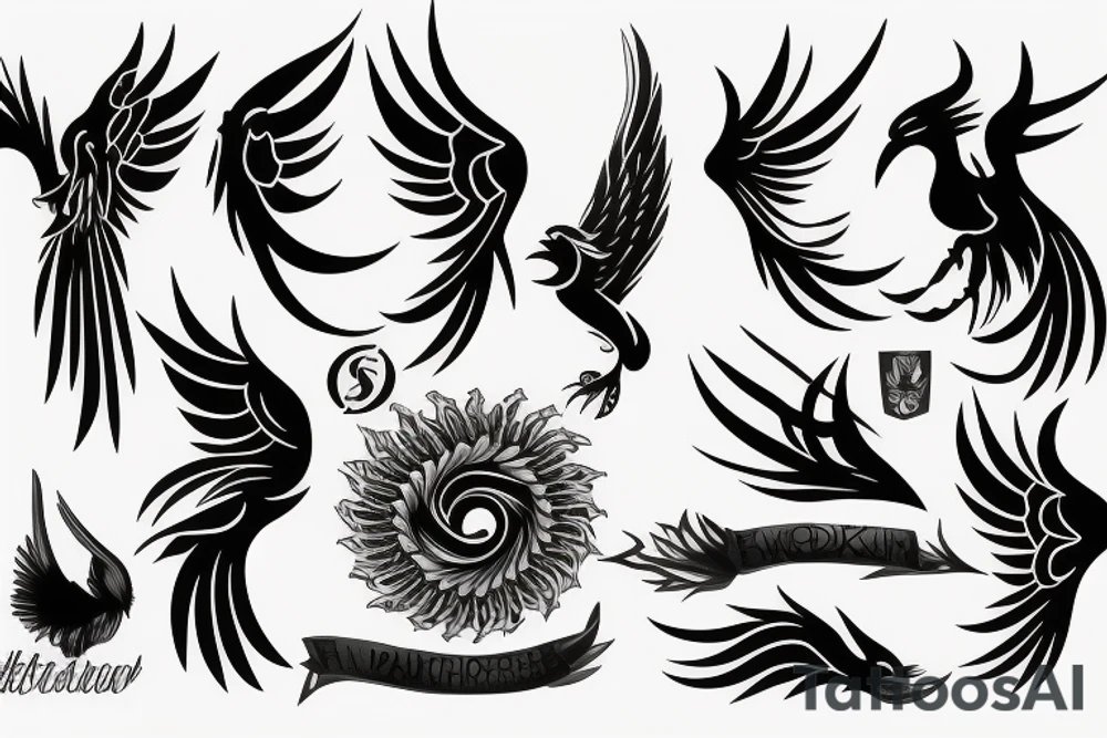 the Phoenix tattoo idea