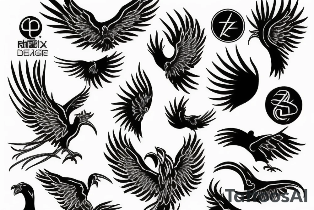 the Phoenix tattoo idea