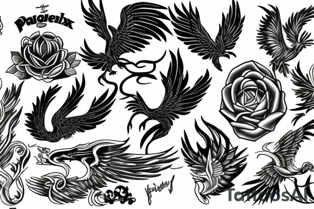 the Phoenix tattoo idea