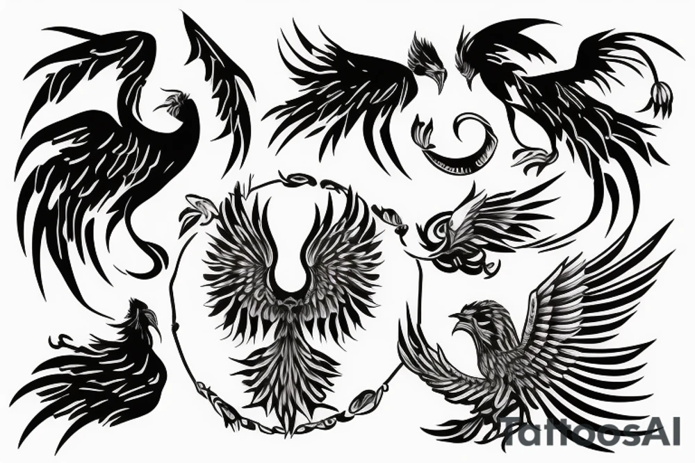 the Phoenix tattoo idea