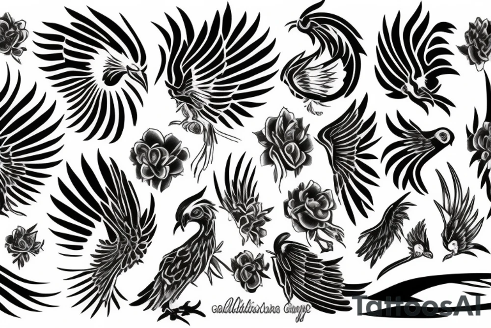 the Phoenix tattoo idea