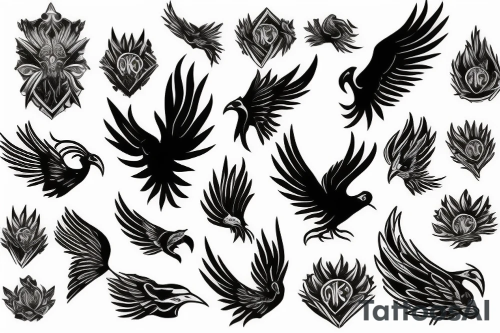 the Phoenix tattoo idea