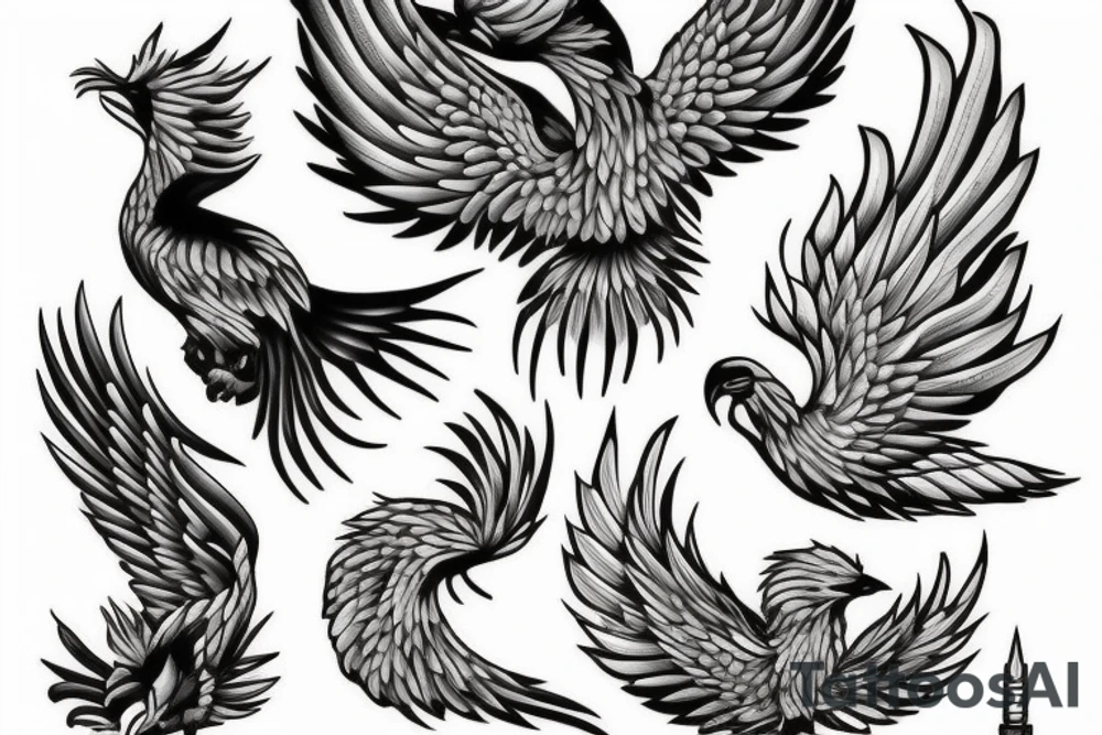 the Phoenix tattoo idea