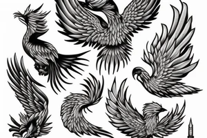 the Phoenix tattoo idea