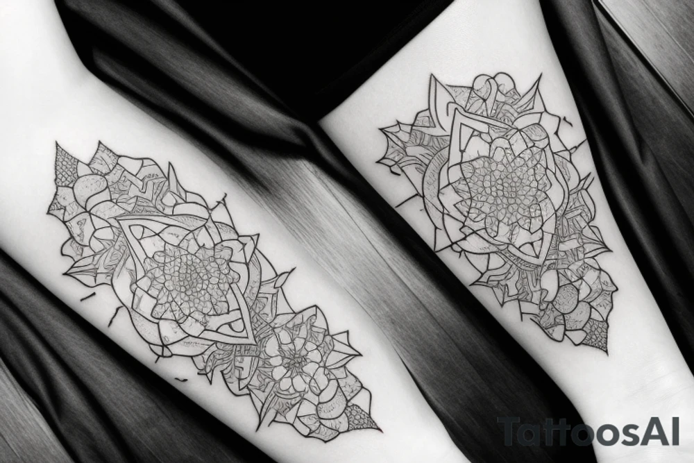 the bright sky tattoo idea
