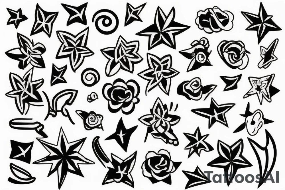 the bright sky tattoo idea