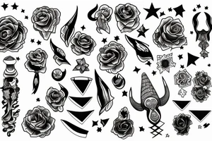 the bright sky tattoo idea