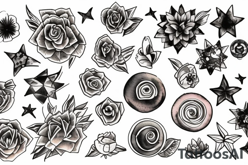 the bright sky tattoo idea