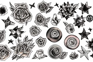 the bright sky tattoo idea