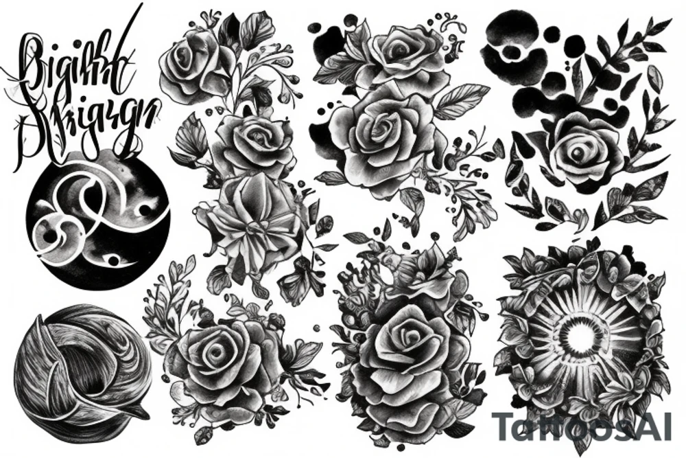 the bright sky tattoo idea