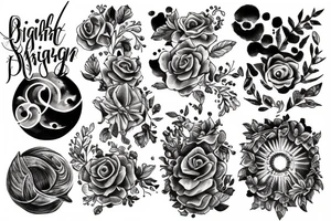 the bright sky tattoo idea