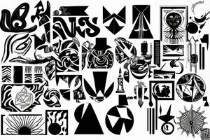 the sunset tattoo idea