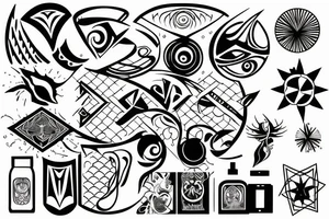 the sunset tattoo idea