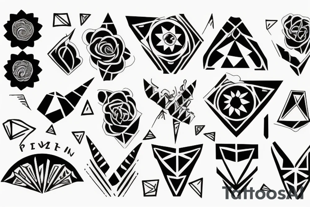 the sunset tattoo idea