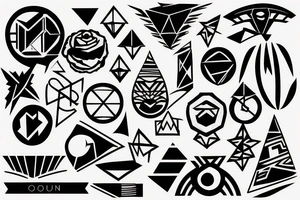 the sunset tattoo idea