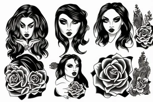 the sunset tattoo idea