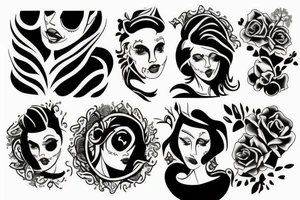 the sunset tattoo idea