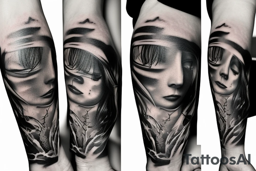 the sunset tattoo idea