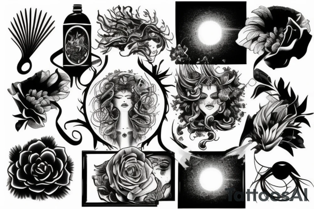 the sunset tattoo idea