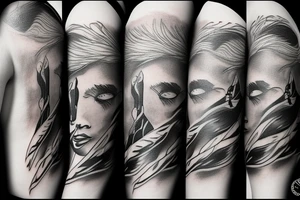 the sunset tattoo idea