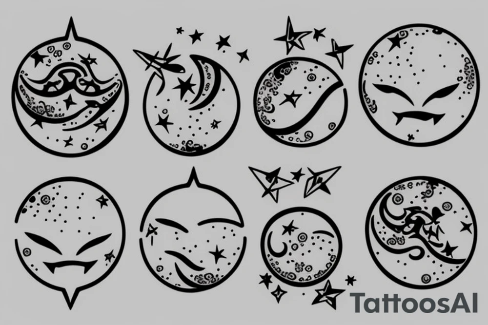 moon



stars tattoo idea